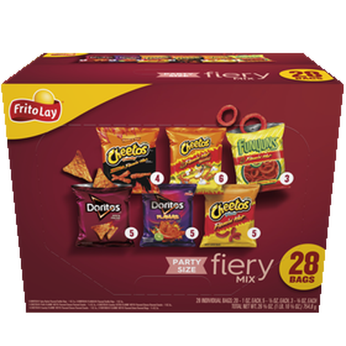 Frito Lay Fiery Mix Variety Pack - 26.63 Ounce Image 1 of 5