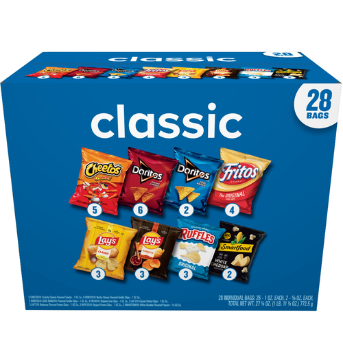 Frito Lay Classic Mix Variety Pack - 27.25 Ounce
