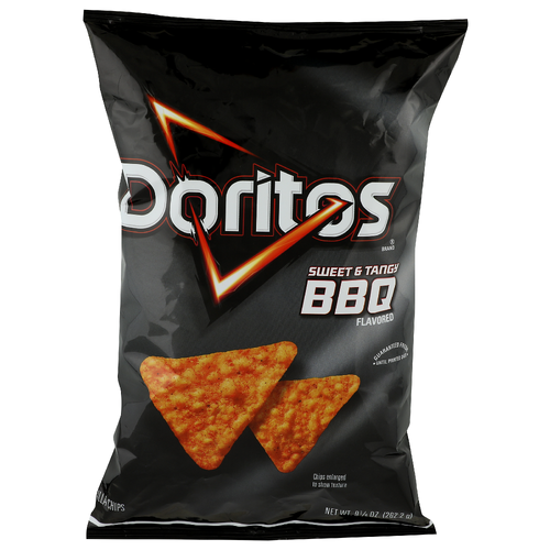 Doritos Tortilla Chips, Sweet & Tangy BBQ Flavored - 9.25 Ounce
