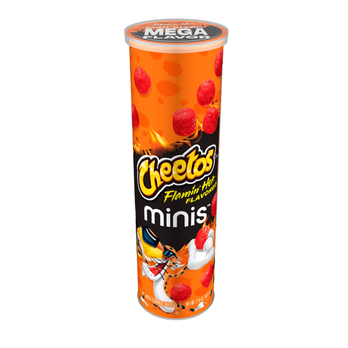Cheetos Minis Flamin' Hot Cheese Flavored Snacks - 3.63 Ounce