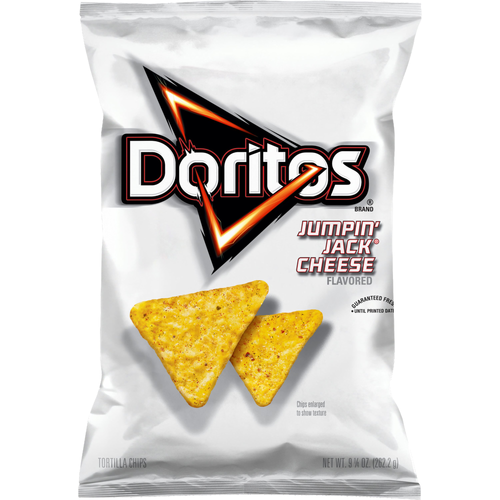 Doritos Jumpin' Jack Cheese Flavored Tortilla Chips - 9.25 Ounce