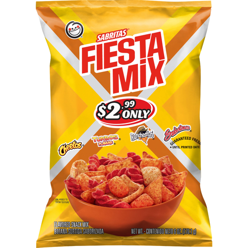 Sabritas Flavored Snack Mix Fiesta - 6 Ounce