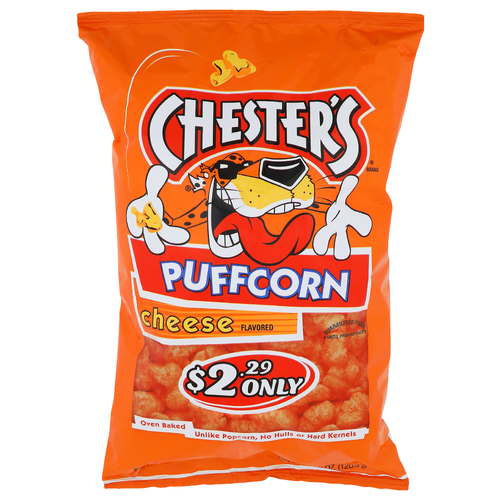 Chester's Cheese Flavored Puffed Corn Snacks - 4.25 Ounce