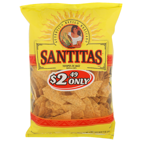 Santitas Yellow Corn Tortilla Chips - 11 Ounce