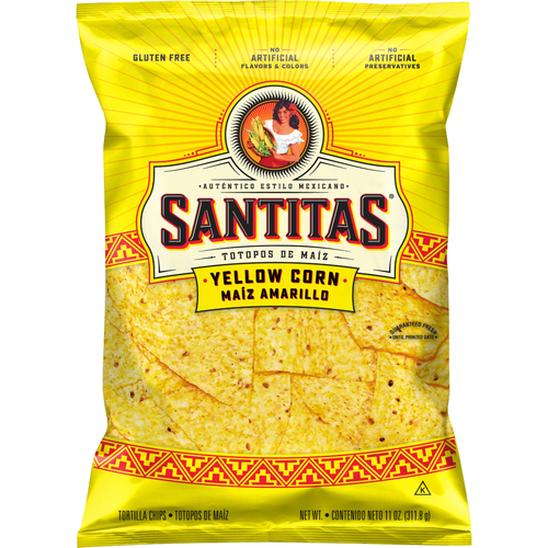 Santitas Tortilla Chips Yellow Corn - 11 Ounce