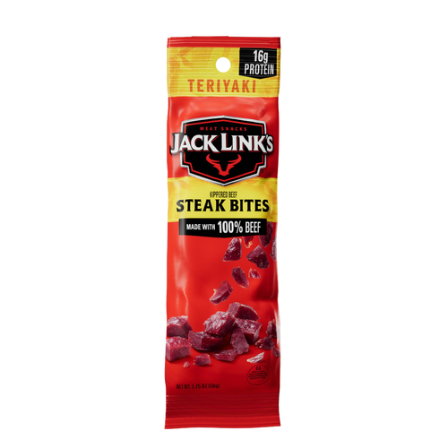 Jack Link's Beef Jerky Teriyaki Steak Bites - 1.75 Ounce