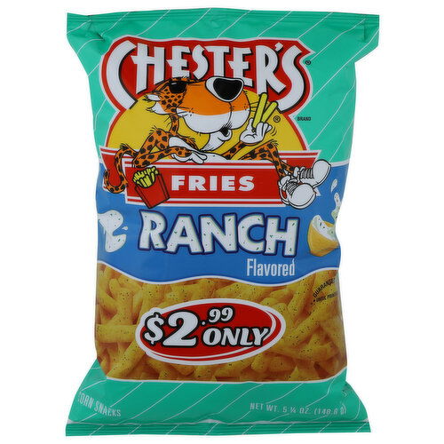Chesters Vl Ranch Fries Pp - 5.25 Ounce