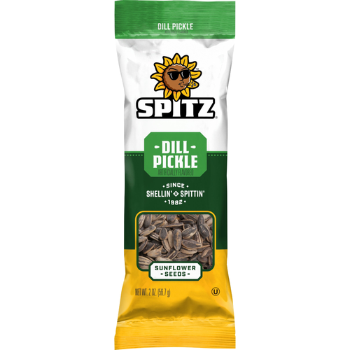 Spitz Sunflower Seeds Dill Pickle Artificially Flavored - 2 Ounce