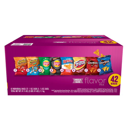 Frito Lay Flavor Mix Variety Pack - 41.38 Ounce