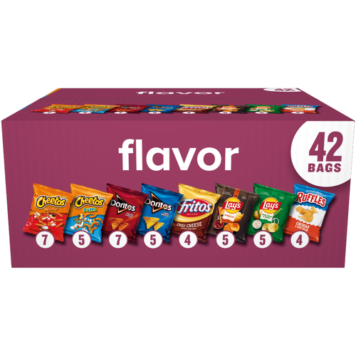 Frito Lay Flavor Mix Variety Pack - 41.38 Ounce