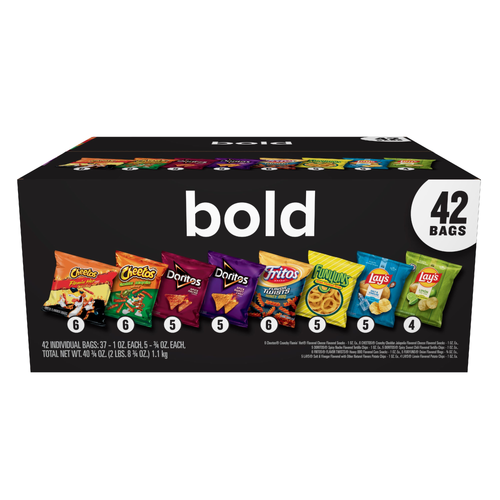 Frito Lay Bold Mix Variety Pack - 40.75 Ounce