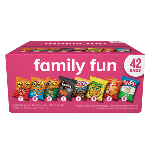 Frito Lay  Family Fun Mix Variety Pack - 40.13 Ounce