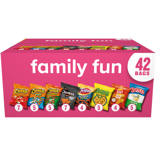 Frito Lay Family Fun Mix Variety Pack - 40.13 Ounce