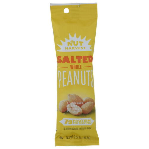 Nut Harvest Salted Peanuts Pp - 3.75 Ounce