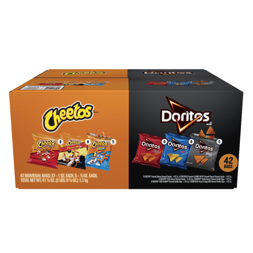Frito Lay Doritos And Cheetos Mix Variety Pack - 41.38 Ounce Image 1 of 5