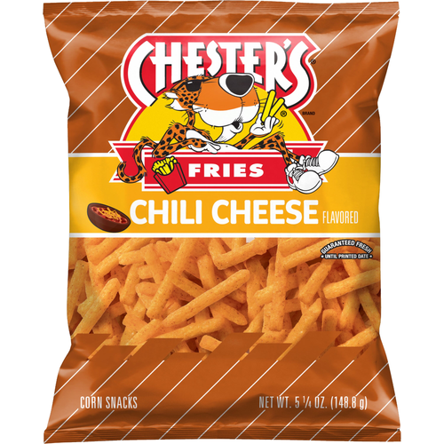 Chester's  Fries Chili Cheese Flavored Corn Snacks - 5.25 Ounce