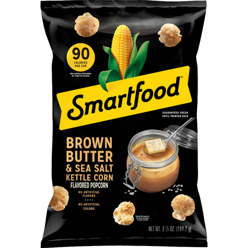 Smartfood  Brown Butter & Sea Salt Flavored Popcorn - 6.5 Ounce