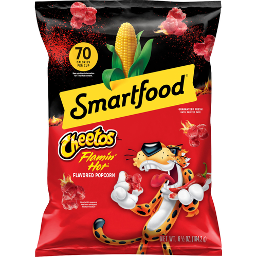 Smartfood  Cheetos Flamin Hot Flavored Popcorn - 6.5 Ounce