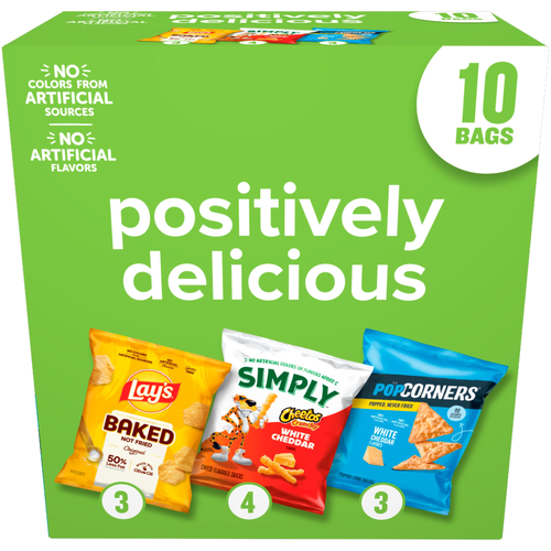 Frito Lay Snacks Positively Delicious Variety Pack - 8 Ounce