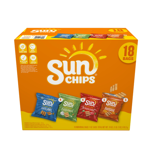 SunChips Whole Grain Snacks Variety Pack - 18 Ounce