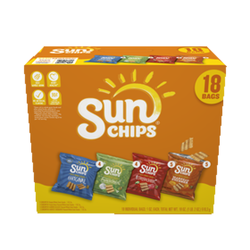 SunChips Whole Grain Snacks Variety Pack - 18 Ounce Image 1 of 5
