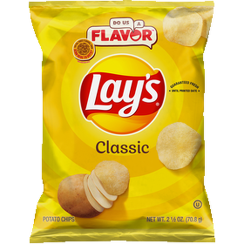 Lay's Classic Potato Chips - 2.5 Ounce
