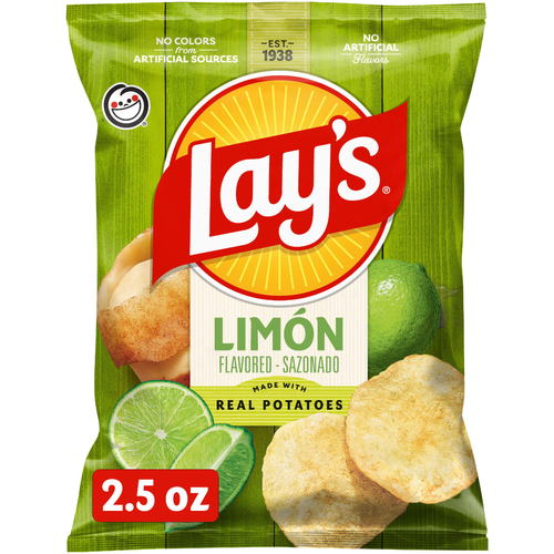 Lay's Limon Flavored Potato Chips - 2.5 Ounce