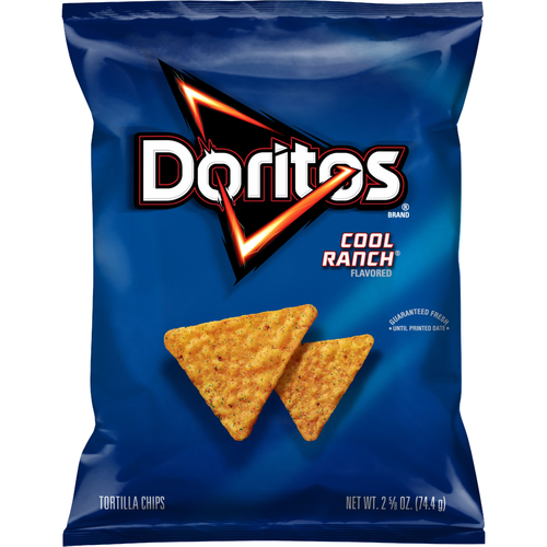 Doritos  Cool Ranch Tortilla Chips - 2.63 Ounce