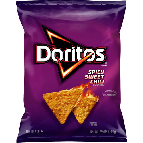 Doritos  Spicy Sweet Chili Flavored Tortilla Chips - 2.63 Ounce