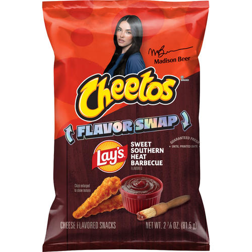 Cheetos Flavor Swap Sweet Southern Heat Barbecue Flavored Snacks - 2.88 Ounce