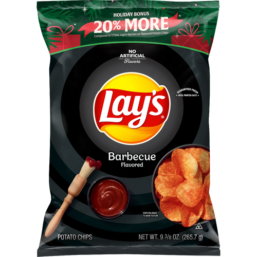 Lay's Barbecue Flavored Potato Chips - 9.38 Ounce