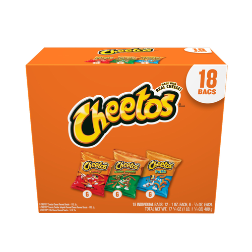 Cheetos Cheesy Mix Variety Pack - 17.25 Ounce Image 1 of 3
