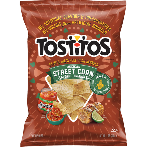 Tostitos Tortilla Chips Mexican Style Street Corn Flavored - 11 Ounce