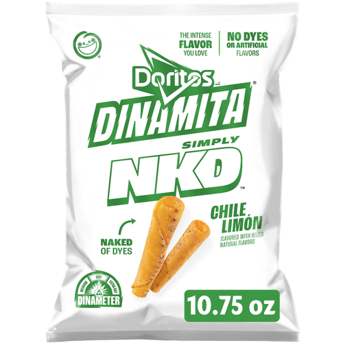 Doritos Dinamita NKD Chile Limon Rolled Tortilla Chips - 10.75 Ounce