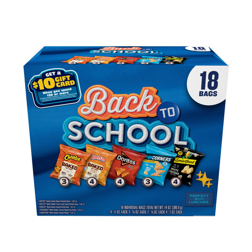 Frito Lay Snacks Back To School Variety Pack, X - 14 Ounce