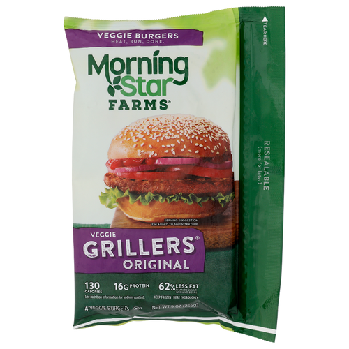 Morning Star Farms Original Veggie Grillers - 2.25 Ounce - 4 Count