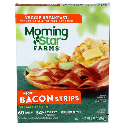 Morning Star Farms Veggie Bacon Strips - 5.25 Ounce