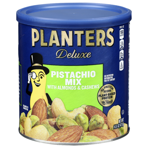 Planters Deluxe With Almonds & Cashews Pistachio Mix - 14.5 Ounce