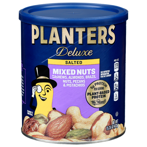 Planters Deluxe Salted Mixed Nuts - 15.25 Ounce
