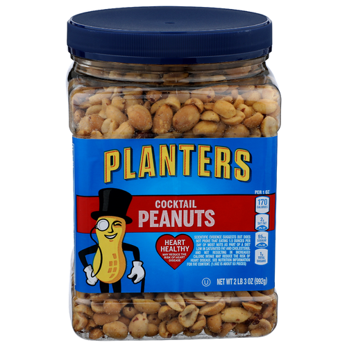 Planters Cocktail Peanuts - 2 Pound