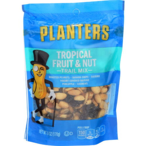 Planters Trail Mix Fruit & Nut Rtl - 6 Ounce