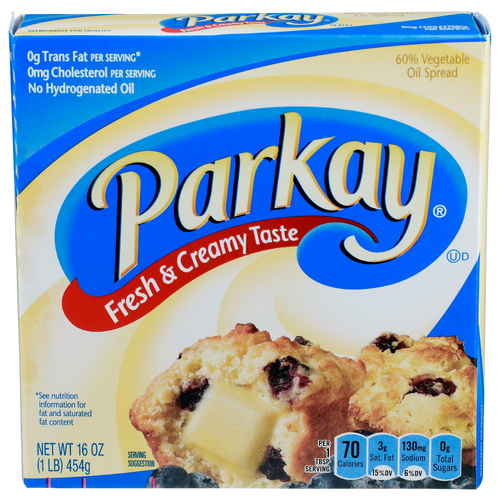 Parkay Fresh & Creamy Taste Original Stick 60% Vegetable Oil Spread - 16 Ounce