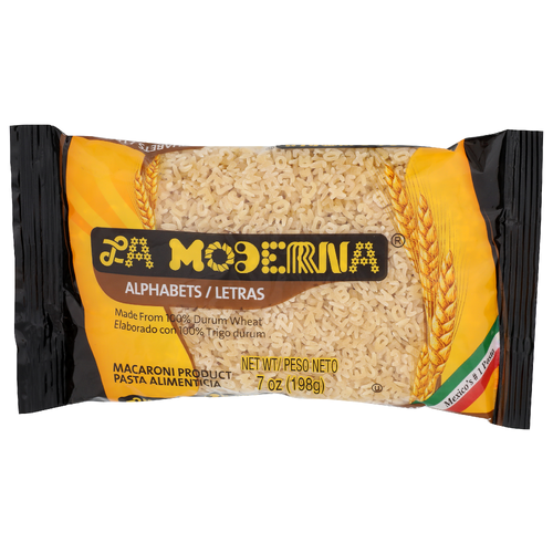 La Moderna Alphabets Macaroni Product - 7 Ounce