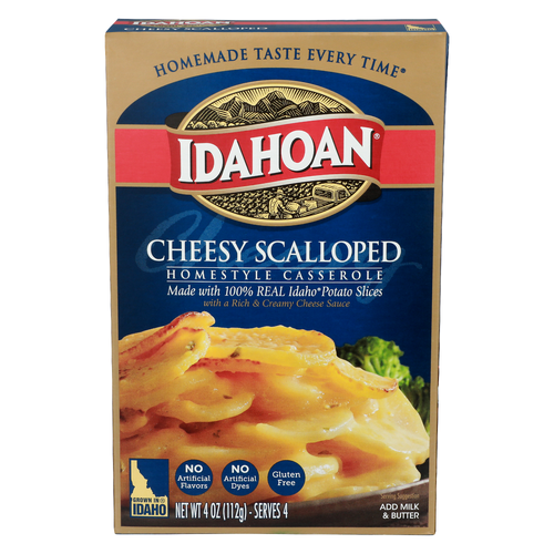 Idahoan Homestyle Casserole Cheesy Scalloped - 4 Ounce