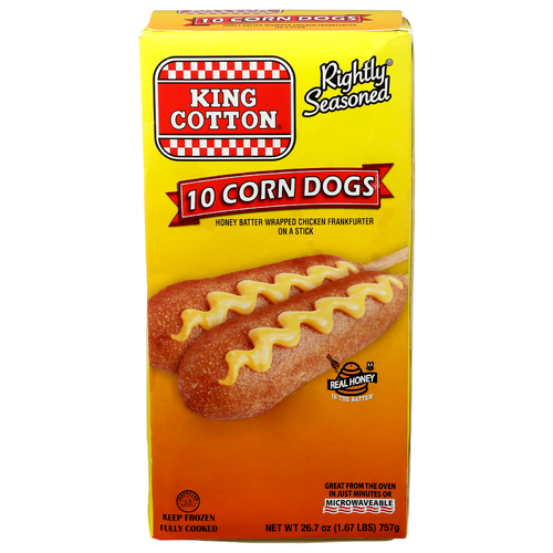King Cotton Rightly Seasoned - 2.67 Ounce - 10 Count