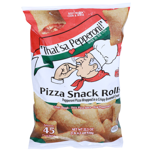 That'sa Pepperoni! Pizza Snack Rolls - 22.5 Ounce