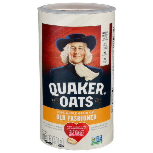 Quaker Old Fashioned Milledrolled Oats Standard - 18 Ounce