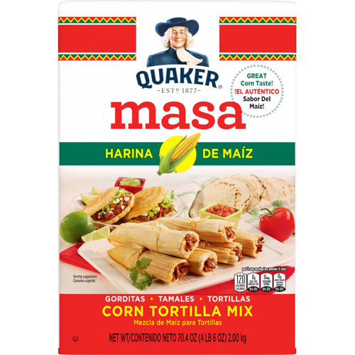 Quaker Masa Corn Tortilla Mix - 70.4 Ounce