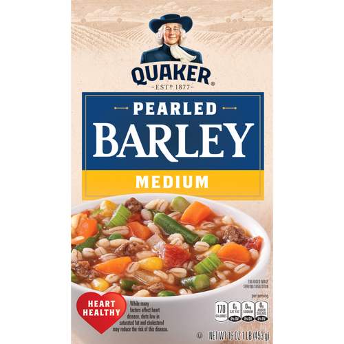 Quaker Medium Pearled Barley - 1 Pound Image 1 of 3