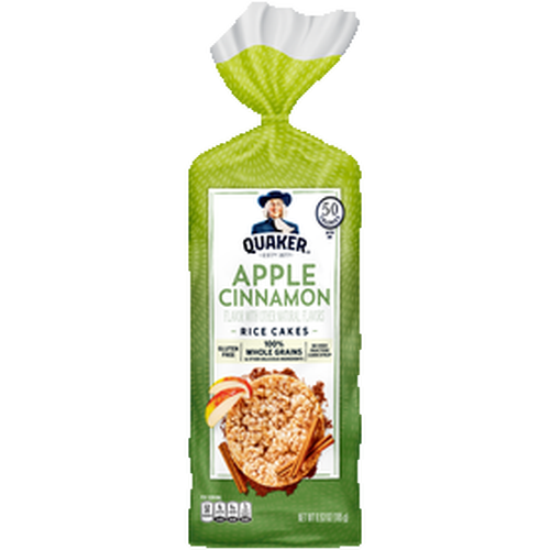Quaker Rice Cakes Apple Cinnamon - 6.53 Ounce